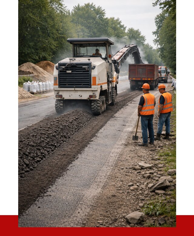 Фрезерованный асфальт в Ноябрьске от 2229 р./куб. | ПРОНЕРУДНбс
