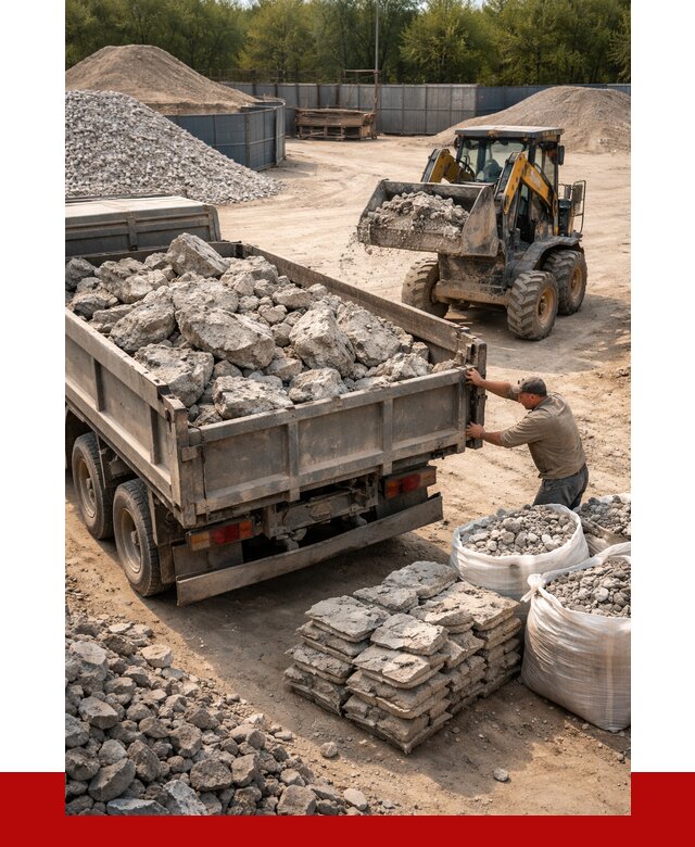 Купить бой бетона с доставкой в Ноябрьске от 4862 р. | ПРОНЕРУДНбс