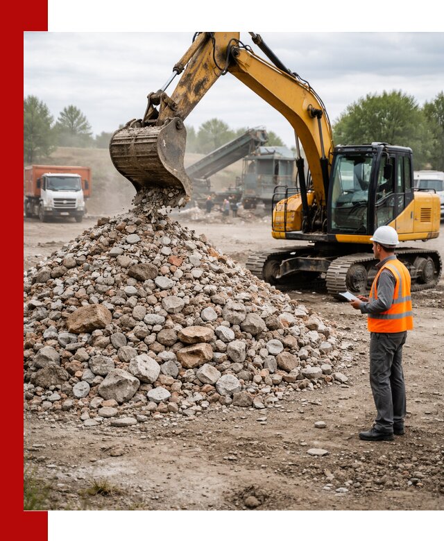 Доставка и вывоз строительного боя в Ноябрьске