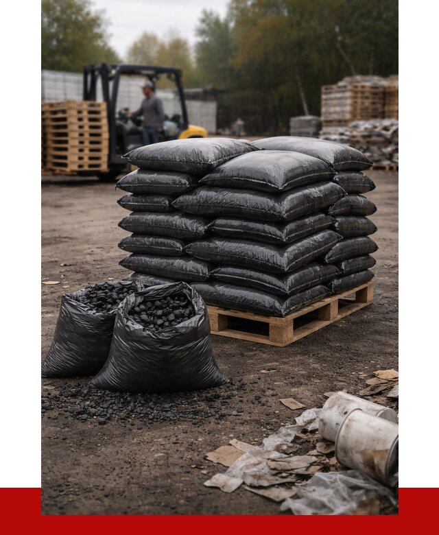 Купить уголь в мешках с доставкой в Ноябрьске от 7598 р. | ПРОНЕРУДНбс