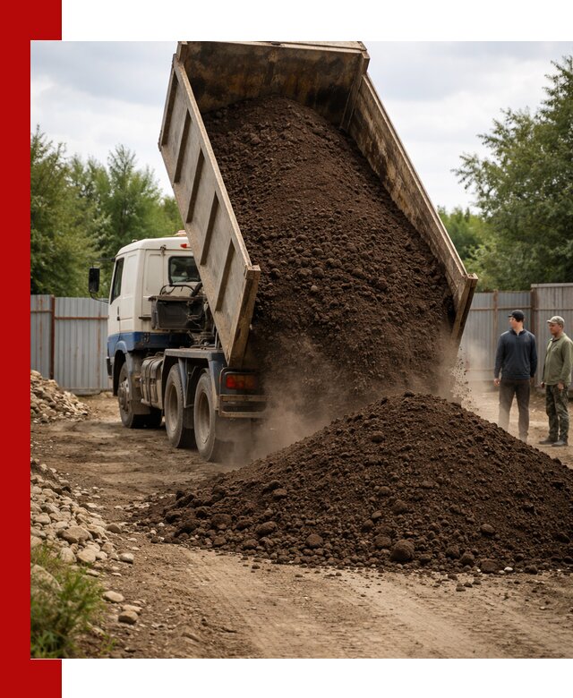 Доставка самосвалом 10 кубов в Ноябрьске быстро и надёжно