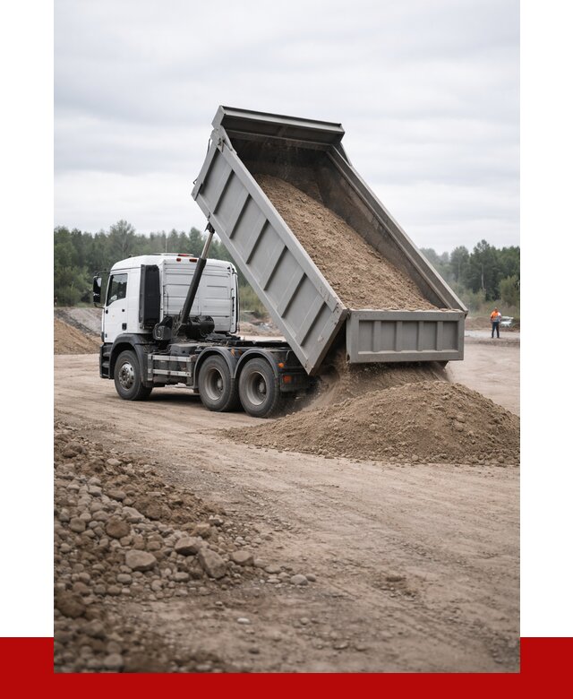 Доставка самосвалом 15 кубов в Ноябрьске от 6585 руб. | ПРОНЕРУДНбс