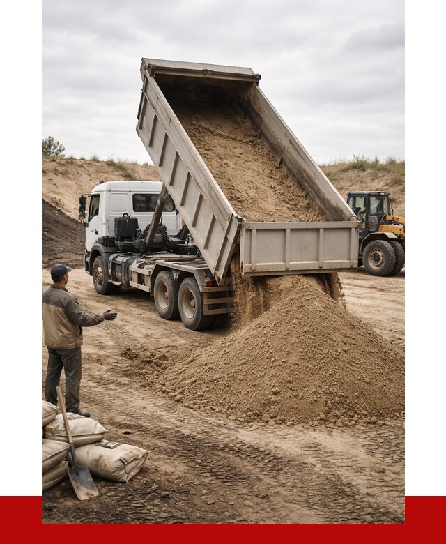 Доставка самосвалом 20 кубов в Ноябрьске от 7598 р. | ПРОНЕРУДНбс