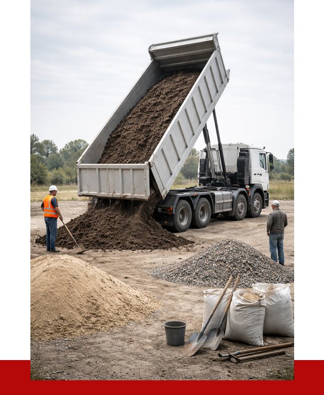 Доставка самосвалом 30 кубов в Ноябрьске от 8611 р. | ПРОНЕРУДНбс