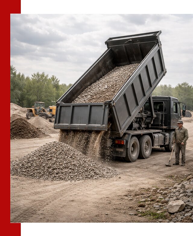 Доставка самосвалом 30 м3 по выгодным ценам в Ноябрьске