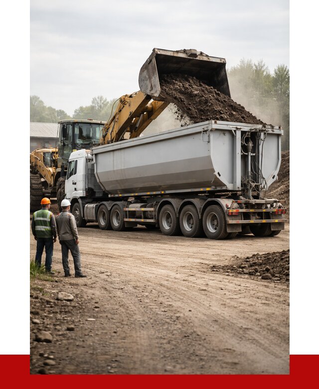 Аренда Тонар 40 тонн в Ноябрьске от 6585 руб. в сутки | ПРОНЕРУДНбс
