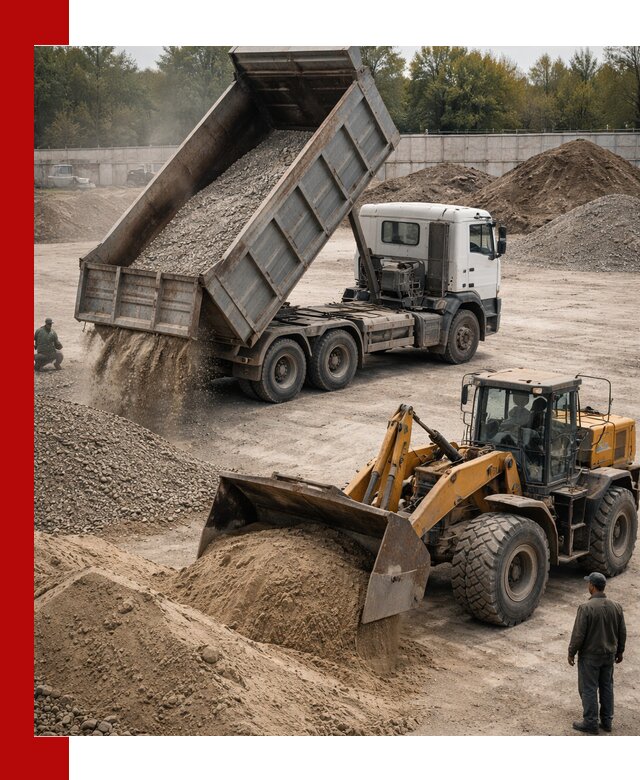 Перевозка сыпучих грузов самосвалами и бортовыми в Ноябрьске