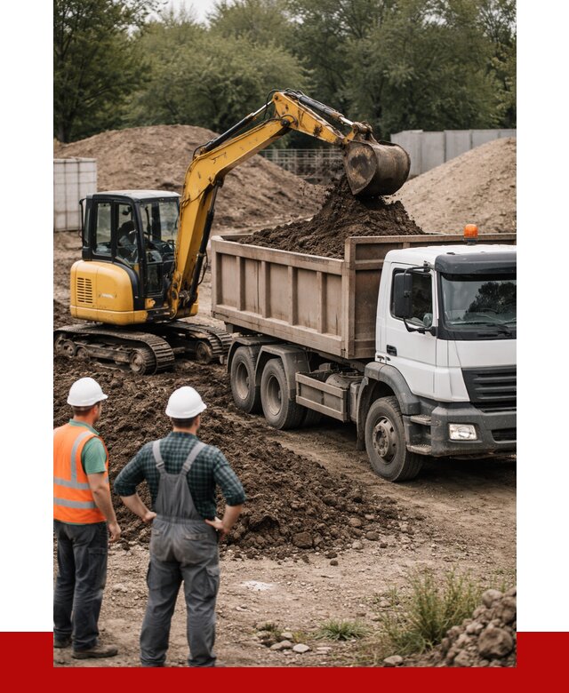 Вывоз грунта в Ноябрьске от 4559 р. самосвалом | ПРОНЕРУДНбс
