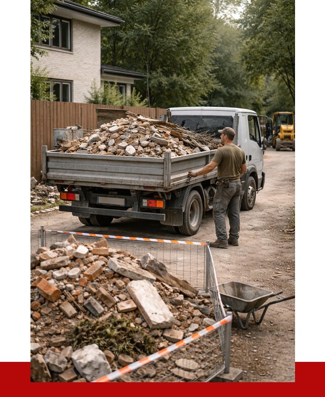 Вывоз строительного мусора с погрузкой в Ноябрьске от 7598 р | ПРОНЕРУДНбс