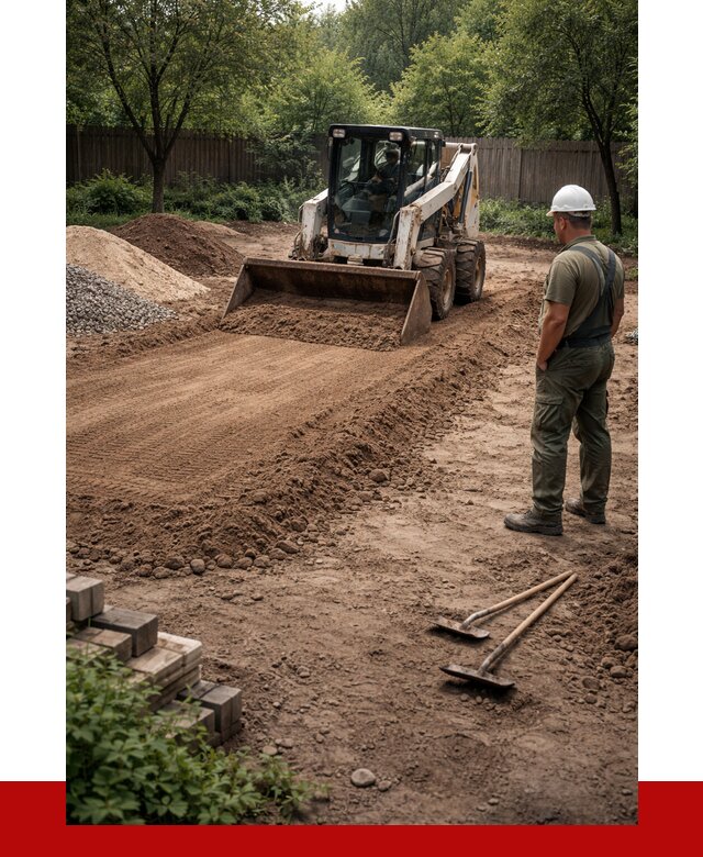 Выравнивание участка под ключ в Ноябрьске от 3546 р. | ПРОНЕРУДНбс